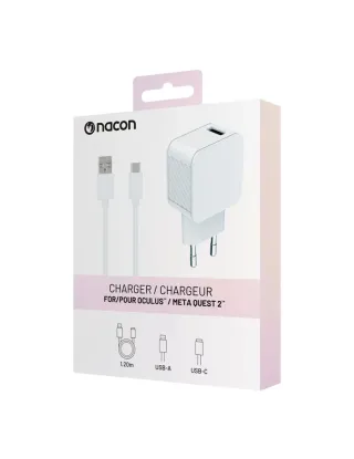 Nacon Charger for Oculus / Meta Quest 2 - white