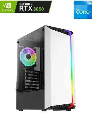 Aerocool Bionic Rgb Intel Core I5-12400f (12th Gen) Mid Tower Gaming Pc - White