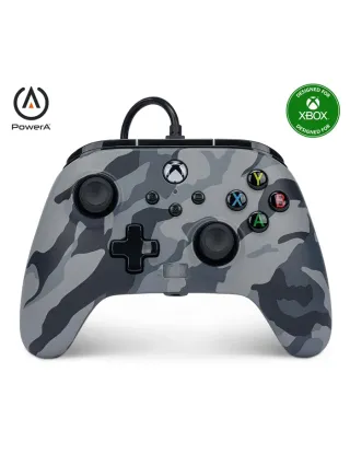 PowerA Enhanced Wired Controller for Xbox Series X|S - Arctic Camo