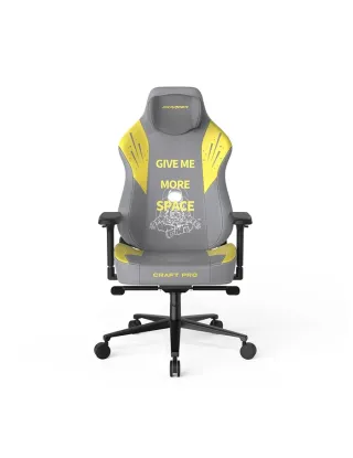 Dxracer Craft Pro Astronaut Gaming Chair - Grey/yellow