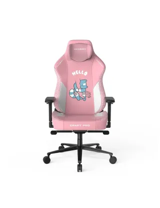 Dxracer Craft Pro Hallo Cat Gaming Chair - Pink