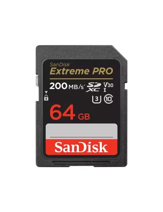 SanDisk Extreme PRO SDHC™ And SDXC™ UHS-I Card 64GB 4K