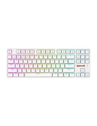 Redragon Anubis K539 Wireless RGB TKL Mechanical Gaming Keyboard - White