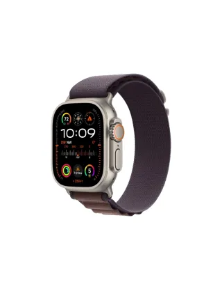 Apple Watch Ultra 2 Gps + Cellular, 49mm Titanium Case With Indigo Alpine Loop - Medium