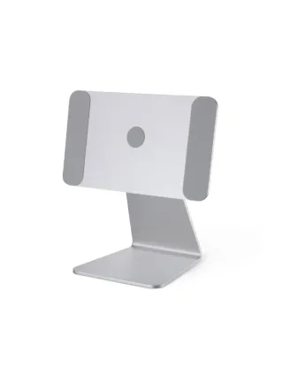 Magnetic Stand For Ipad, Aluminum Tablet Holder Adjustable Desktop Stand Holder For Ipad - Sliver