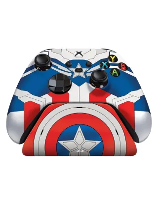 Razer Limited Edition Xbox Series X|s And Xbox One Wireless Controller With Charging Stand – Captain America