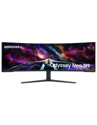 Pre-order Samsung 57 Inch Odyssey Neo G9 G95nc Dual Uhd Curved Gaming Monitor 240hz Refresh Rate 1ms(Gtg) Response Time - White