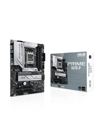 Asus Prime X670-p Series Amd Ryzen Motherboard Ddr5