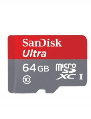 SanDisk Ultra SDSQUNS-064G-GN3MN 64GB 80MB/s UHS-I Class 10 microSDXC Card