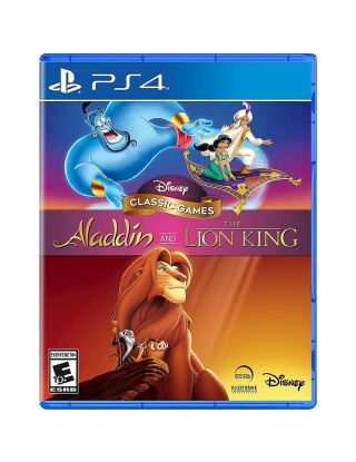 PS4 The Aladin and Lion King US Vesrion R1