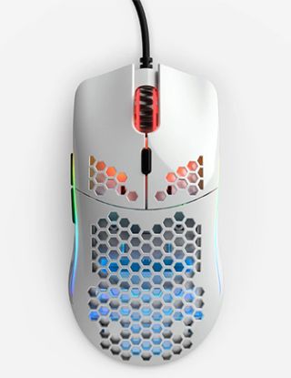 GLORIOUS (MODEL O- 59G) GAMING MOUSE - GLOSSY WHITE