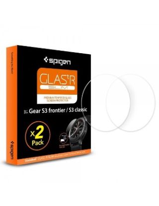 Spigen  Glas.tR Slim Galaxy Gear S3 Classic / Frontier Tempered Glass (2 Pack)