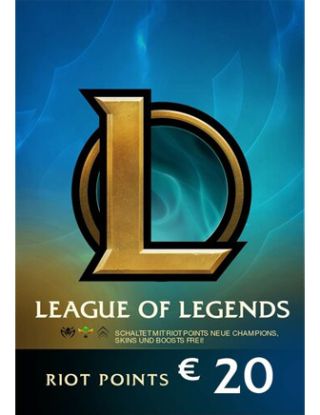Riot Points  20€  Gift Card
