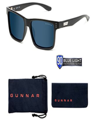 Gaming Glasses Gunnar Vertex -Onyx -Sun Lense