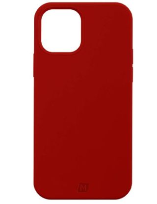 MOMAX SILICONE 2.0 CASE  FOR IPHONE 12 MINI 5.4" 2020 SERIES (ANTI-BACTERIAL)- RED