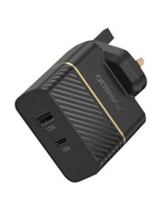 OTTER BOX FAST WALL CHARGER 30W COMBINED MIXTE - BLACK