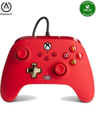 ENHANCED WIRED CONTROLLER RED  (Xbox One / Series X)