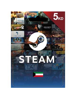 Steam Wallet Gaming Card-  5 KWD  (Kuwait Account)