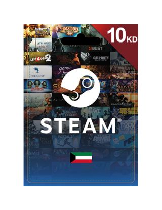 Steam Wallet Gaming Card-  10 KWD  (Kuwait Account)
