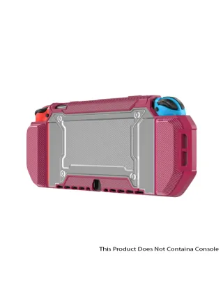 Nintendo Oled Integrated Protective Cover - Wine Red