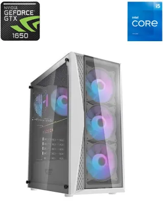Darkflash Dk352 Plus Intel Core I5-11400f Gaming Pc - White