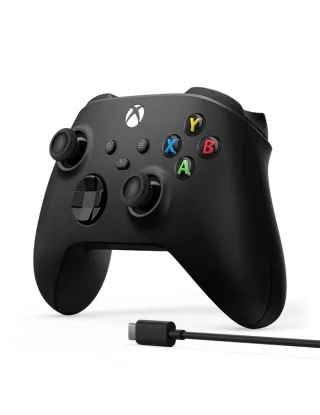 Xbox Wireless Controller + Usb-c Cable - Carbon Black