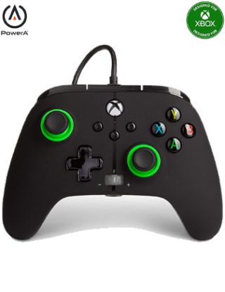 POWERA ENHANCED WIRED CONTROLLER HINT OF GREEN (Xbox One / Series X)