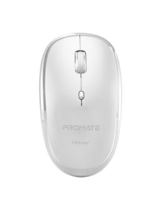 Promate HOVER Ergonomic Wireless Mouse - White