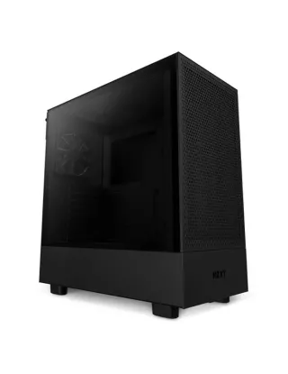 NZXT H5 Flow Edition ATX Mid Tower Case - Black