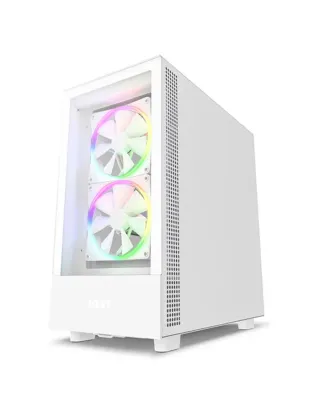 NZXT H5 Elite Edition ATX Mid Tower Case - White