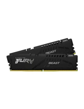 Kingston Fury Beast 32GB (16GB x 2) DDR5 5600MT/s Non ECC DIMM Memory