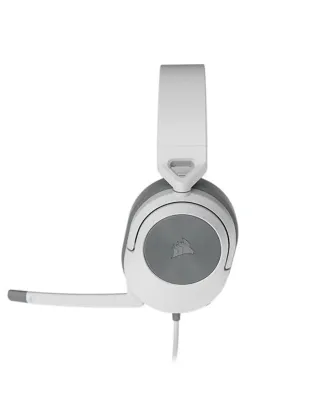 CORSAIR HS55 SURROUND Wired Gaming Headset — White (CA-9011266-NA)