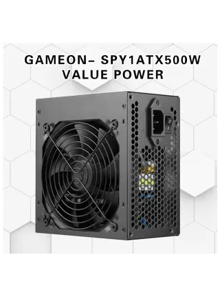 GAMEON - SPY1 ATX 500W Value Gaming Power Supply