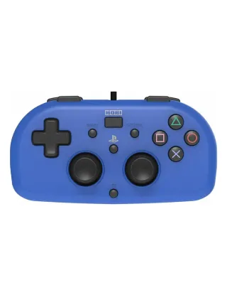 PS4 Hori Mini Gamepad Wired Controller - Blue