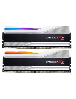 G.SKILL Trident Z5 RGB Series 32GB (2 x 16GB) RAM DDR5 6000 - Silver