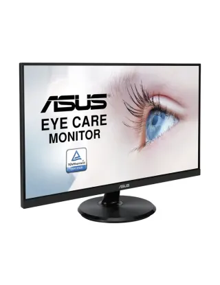 Asus VA24DQ 23.8-inch FHD 75Hz, IPS, Frameless, Flicker Free, Adaptive-Sync Eye Care Monitor - Black