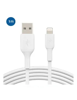 Belkin Boost Charge USB-A to Lightning Cable - 1M - White