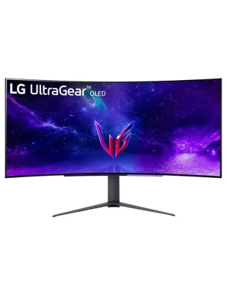 LG 45-inch UltraGear OLED Curved Gaming Monitor WQHD with 240Hz Refresh Rate 0.03ms Response Time