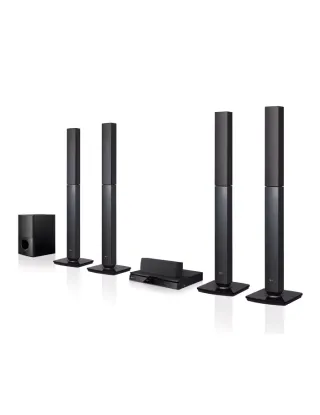 Lg 5.1-channel Region-free Dvd Home Theater System - Lhd657