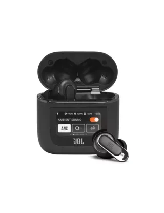 Jbl Tour Pro 2 True Wireless Noise Cancelling Earbuds Small - Black