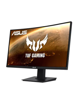Asus Tuf Gaming Vg24vqe Curved Gaming Monitor – 24 Inch (23.6 Inch Viewable) Full Hd (1920 X 1080), 165hz, Extreme Low Motion Blur™, Freesync™ Premium, 1ms