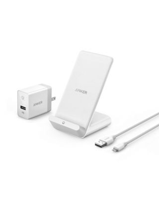 ANKER PowerWave 7.5 Stand 7.5W Fast Wireless Charger - White