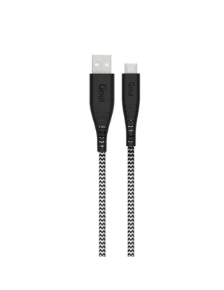 Goui - FLEX Micro USB Cable - 1.5mtr Black/White