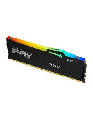 Kingston FURY Beast RGB DDR5 16GB 5600MHz DDR5 CL40 Memory
