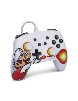PowerA Nintendo Switch Enhanced Wired Controller - Fireball Mario