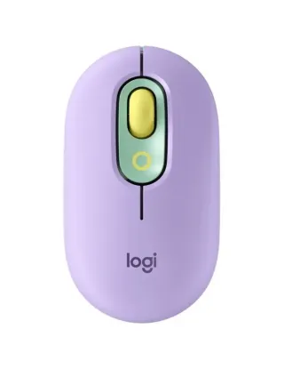 Logitech POP with Emoji Wireless/Bluetooth Mouse - Purple