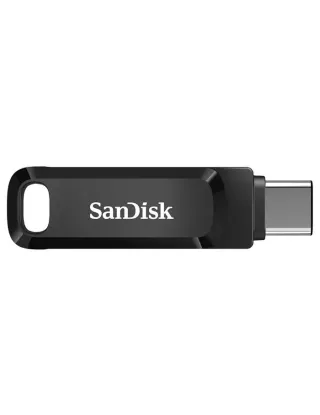 SanDisk Ultra Dual Drive Go 128GB USB Type-C Flash Drive - Black