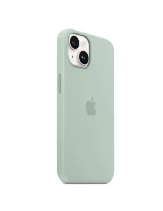 Apple iPhone 14 Silicone Case with MagSafe - Succulent