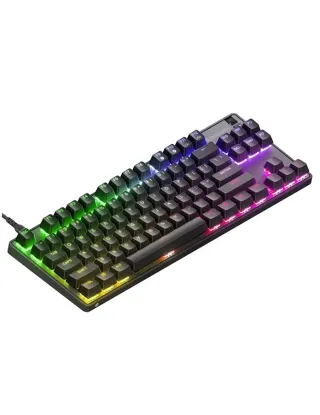 SteelSeries - Apex 9 TKL OptiPoint US RGB Wired Gaming Keyboard - Linear Optical Switchs