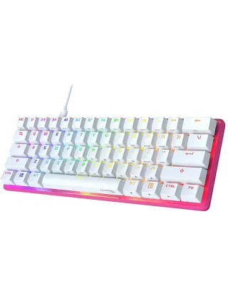 HyperX Alloy Origins 60 Pink RGB Mechnical Gaming Keyboard - HX Red Switch -  (English)